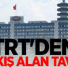 TRT'den, alkış alan tavır!