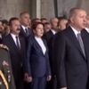 Devlet erkanı Anıtkabir'i ziyaret etti