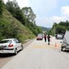 Abant yolunda kaza: 4 yaralı Abant yolunda kaza: 4 yaralı
