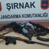 Şırnak'ta 3 kalaşnikof ve çok sayıda mühimmat ele geçirildi