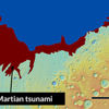 Mars'ta tsunami izleri