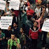 Otogar'daki sığınmacılar : Yeni hayat için lütfen geçişimize izin verin
