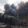 Manisa'da plastik oyuncak fabrikasında yangın