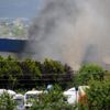 Mersin de narenciye paketleme fabrikasında yangın Mersin de narenciye paketleme fabrikasında yangın