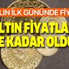 Çeyrek ve gram altın fiyatları ne kadar oldu? 18-22 ayar bilezik fiyatı! 51 lira birdenbire...