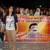 HDP'den "Öcalan'a özgürlük" yürüyüşü HDP'den "Öcalan'a özgürlük" yürüyüşü
