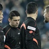 Caner maç bitiminde kırmızı kart gördü