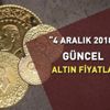 Altın fiyatları son durum: 4 Aralık çeyrek altın, gram altın, bilezik gramı fiyatı ne kadar?