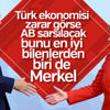 Erdoğan, Merkel'le görüştü