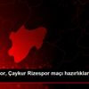 Kayserispor, Çaykur Rizespor maçı hazırlıklarını sürdürdü Kayserispor, Çaykur Rizespor maçı hazırlıklarını sürdürdü