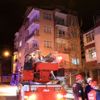 Elazığ da çatısında çökme yaşanan bina tahliye edildi