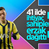 Mesut Özil'den 41 ile erzak yardımı Mesut Özil'den 41 ile erzak yardımı