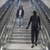 Metroya dadanan "Örümcek Adam" kamerada Metroya dadanan "Örümcek Adam" kamerada