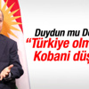 Barzani: Türkiye olmasaydı Kobani düşerdi Barzani: Türkiye olmasaydı Kobani düşerdi