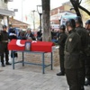 Emekli Astsubay Askeri Törenle Toprağa Verildi Emekli Astsubay Askeri Törenle Toprağa Verildi