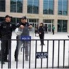 Van'da 6 polise tahliye Van'da 6 polise tahliye