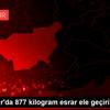 Diyarbakır da 877 kilogram esrar ele geçirildi