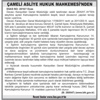 ÇAMELİ ASLİYE HUKUK MAHKEMESİ’NDEN