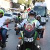 Binali Yıldırım'a motosikletlilerden sürpriz Binali Yıldırım'a motosikletlilerden sürpriz
