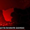 Giresunspor da beraberlik üzüntüsü