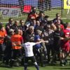 Bastia taraftarından Lyonlu futbolculara saldırı!