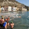 Meis ten Kaş a barış ve dostluk için kulaç attılar Meis ten Kaş a barış ve dostluk için kulaç attılar