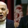 Afganistan da rakip cumhurbaşkanlarından iki farklı ...