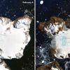 NASA buzul erimesini uzaydan görüntüledi NASA buzul erimesini uzaydan görüntüledi