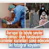 Avrupa'da, yaşlı vatandaşlar aşı merkezlerinin yolunu tuttu