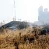 Bergama Antik Kenti'nde yangın Bergama Antik Kenti'nde yangın