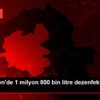 Palandöken de 1 milyon 800 bin litre dezenfektan kullanıldı Palandöken de 1 milyon 800 bin litre dezenfektan kullanıldı