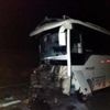 Manisa'da midibüs TIR'a arkadan çarptı: 16 yaralı