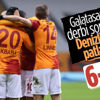 Galatasaray, Denizlispor'u 6 golle yendi