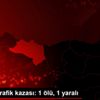 Ordu da trafik kazası: 1 ölü, 1 yaralı Ordu da trafik kazası: 1 ölü, 1 yaralı
