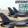 PKK'ya 30 F-16 ile operasyon