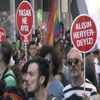 Ahlaksız yürüyüşte polise fuhuş teklifi