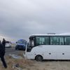 Konya'da midibüs devrildi: 12 yaralı Konya'da midibüs devrildi: 12 yaralı