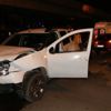 Adana'da iki otomobil çarpıştı Adana'da iki otomobil çarpıştı