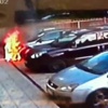 Aidat yüzünden araba kundaklandı ! Aidat yüzünden araba kundaklandı !