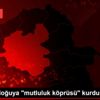 Batıdan doğuya "mutluluk köprüsü" kurdular