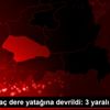 Siirt te araç dere yatağına devrildi: 3 yaralı Siirt te araç dere yatağına devrildi: 3 yaralı