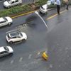 Ankara'da yol çöktü Ankara'da yol çöktü