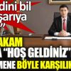 ﻿Kaymakam sınıfa “hoş geldiniz” diyen öğretmene böyle karşılık verdi