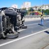 Kaza kaldırıldı, Avrasya Tüneli trafiğe açıldı!