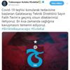 Trabzonspor dan Terim e geçmiş olsun mesajı