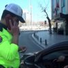 Yasağa rağmen sokağa çıkan ehliyetsiz sürücüye ceza