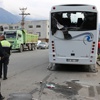 İskenderun'daki kazada 12 polis yaralandı İskenderun'daki kazada 12 polis yaralandı