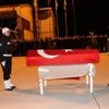 Şehit gümrük memurunun naaşı memleketine gönderildi