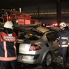 Basın Ekspres'te feci kaza! Basın Ekspres'te feci kaza!