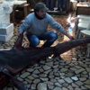 Ağlara testere köpek balığı takıldı Ağlara testere köpek balığı takıldı